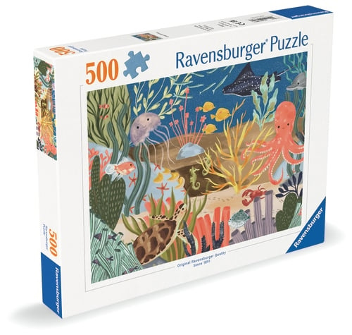 Ravensburger Ocean Whimsie - 500p (12001385) i gruppen SPORT, FRITID & HOBBY / Hobby / Puslespil hos TP E-commerce Nordic AB (D20427)