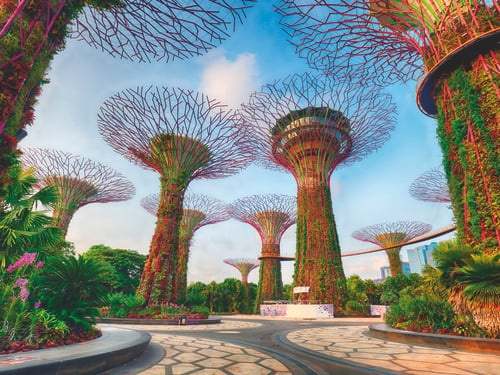 Ravensburger Garden By The Bay i Singapore - 1500p (12001396) i gruppen LEGETØJ, BØRN & BABY / Legetøj / børns puslespil hos TP E-commerce Nordic AB (D20430)