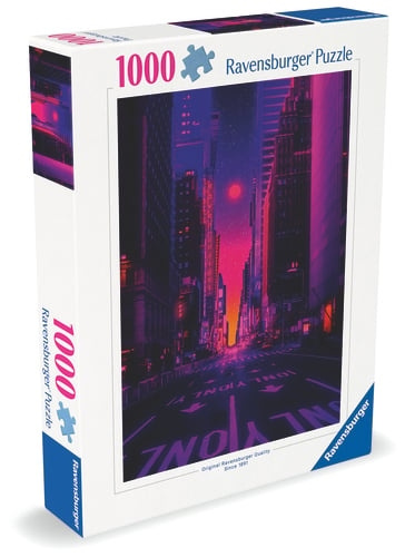 Ravensburger New York i neon - 1000p (12001436) i gruppen SPORT, FRITID & HOBBY / Hobby / Puslespil hos TP E-commerce Nordic AB (D20434)