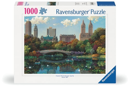 Ravensburger NY Central Park, Bow Bridge - 1000p (12001485) i gruppen SPORT, FRITID & HOBBY / Hobby / Puslespil hos TP E-commerce Nordic AB (D20438)