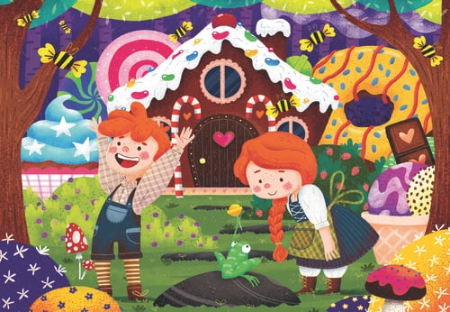 Ravensburger Fairy Tales 2x12p - (12004045) i gruppen LEGETØJ, BØRN & BABY / Legetøj / børns puslespil hos TP E-commerce Nordic AB (D20447)