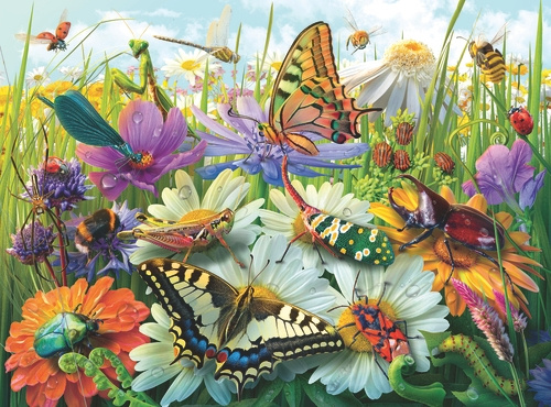 Ravensburger Insekternes vidunderlige verden - 100p (12004049) i gruppen LEGETØJ, BØRN & BABY / Legetøj / børns puslespil hos TP E-commerce Nordic AB (D20448)
