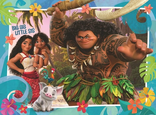 Ravensburger Disney Vaiana 2 100p - (12004101) i gruppen LEGETØJ, BØRN & BABY / Legetøj / børns puslespil hos TP E-commerce Nordic AB (D20452)