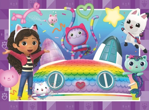 Ravensburger Gabby\'s Dollhouse 100p XXL - (12004117) i gruppen LEGETØJ, BØRN & BABY / Legetøj / børns puslespil hos TP E-commerce Nordic AB (D20459)