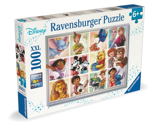 Ravensburger Disney Multicharacter 100p XXL - (12004118) i gruppen LEGETØJ, BØRN & BABY / Legetøj / børns puslespil hos TP E-commerce Nordic AB (D20460)