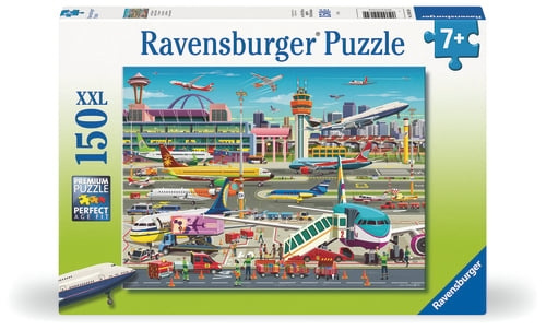 Ravensburger Airport Central 150p - (12004134) i gruppen LEGETØJ, BØRN & BABY / Legetøj / børns puslespil hos TP E-commerce Nordic AB (D20464)