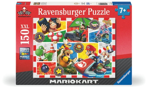 Ravensburger Mario Kart 150p XXL - (12004143) i gruppen LEGETØJ, BØRN & BABY / Legetøj / børns puslespil hos TP E-commerce Nordic AB (D20465)