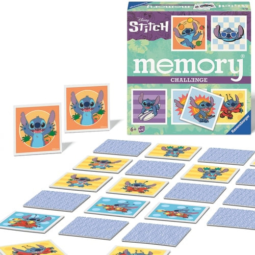 Ravensburger Disney Stitch Challenge memory 64 kort - (10624697) i gruppen LEGETØJ, BØRN & BABY / Spil / Brætspil hos TP E-commerce Nordic AB (D20471)