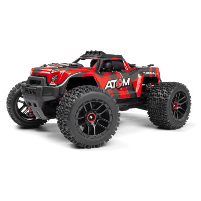 Maverick RC Atom AT1 1/18 4WD elektrisk lastbil - rød i gruppen LEGETØJ, BØRN & BABY / Radiostyrede / Bilbaner / Bilar hos TP E-commerce Nordic AB (D20509)