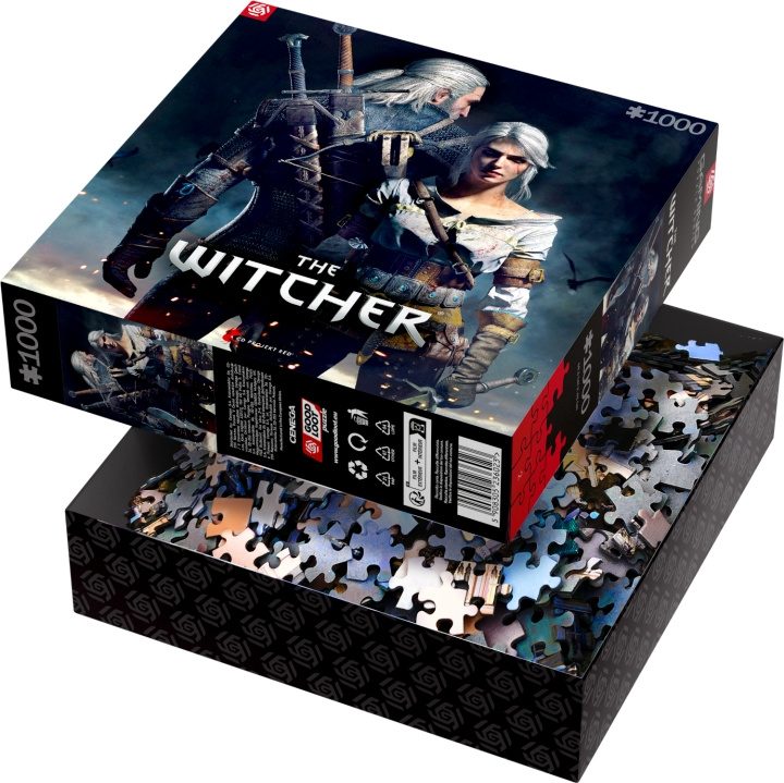 Good Loot Spilpuslespil: The Witcher (Wiedźmin): Geralt og Ciri Puslespil - 1000 i gruppen SPORT, FRITID & HOBBY / Hobby / Puslespil hos TP E-commerce Nordic AB (D20513)