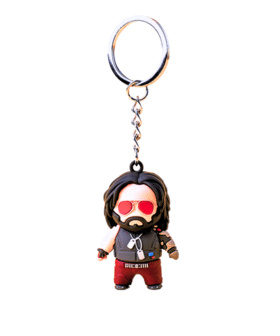 Good Loot Cyberpunk 2077 Johny Silverhand Good Loot 3D-nøglering i gruppen SPORT, FRITID & HOBBY / Sjove gadgets / Samlergenstande hos TP E-commerce Nordic AB (D20514)