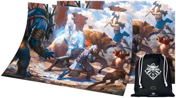 Good Loot The Witcher Puxxle Geralt & Triss i gruppen LEGETØJ, BØRN & BABY / Legetøj / børns puslespil hos TP E-commerce Nordic AB (D20518)