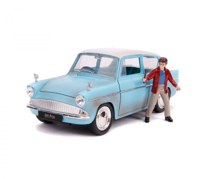 Jada Harry Potter - 1959 Ford Anglia 1:24 (253185002) i gruppen SPORT, FRITID & HOBBY / Hobby / Plastik modeller / Biler hos TP E-commerce Nordic AB (D20526)