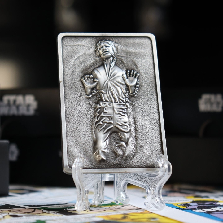 Fanatik Star Wars begrænset udgave af Han Solo i karbonit-ingot i gruppen SPORT, FRITID & HOBBY / Sjove gadgets / Samlergenstande hos TP E-commerce Nordic AB (D20541)