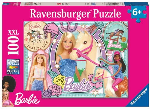 Ravensburger Barbie 100p (12004028) i gruppen LEGETØJ, BØRN & BABY / Legetøj / børns puslespil hos TP E-commerce Nordic AB (D20548)
