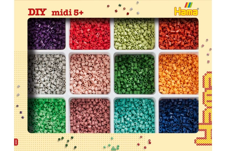 Hama Midi Perler og opbevaring, Ny 2025 - (382096) i gruppen SPORT, FRITID & HOBBY / Hobby / Perler hos TP E-commerce Nordic AB (D20549)