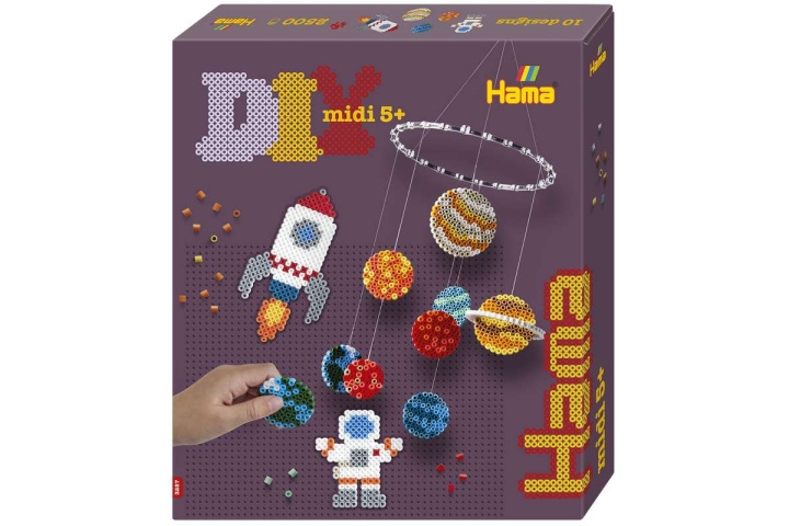 Hama Midi gaveæske Rummet - (383257) i gruppen LEGETØJ, BØRN & BABY / Legetøj / Hobbyartikler hos TP E-commerce Nordic AB (D20551)