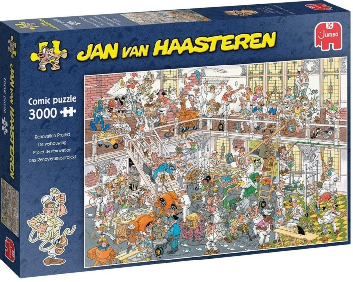 Jan van Haasteren Renoveringsprojekt (3000 brikker) (1110100524) i gruppen SPORT, FRITID & HOBBY / Hobby / Puslespil hos TP E-commerce Nordic AB (D20556)