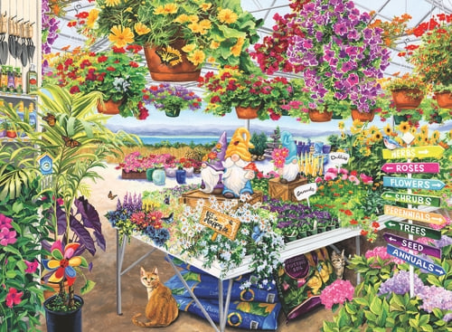 Ravensburger Glorværdigt havecenter - (12001447) i gruppen SPORT, FRITID & HOBBY / Hobby / Puslespil hos TP E-commerce Nordic AB (D20558)