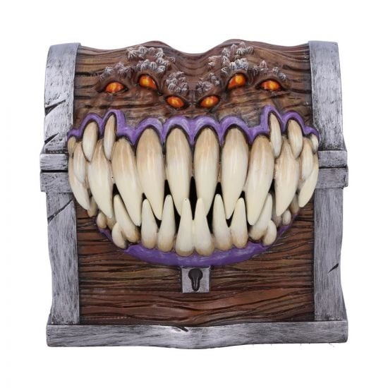 Nemesis Now Dungeons & Dragons Mimic Dice Box 11,3 cm i gruppen SPORT, FRITID & HOBBY / Sjove gadgets / Samlergenstande hos TP E-commerce Nordic AB (D20585)