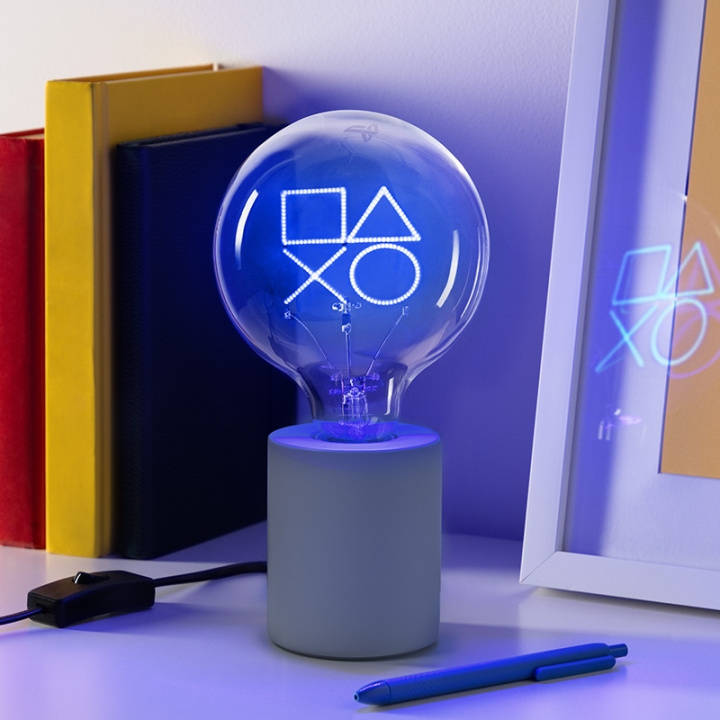 Paladone Playstation - Led neonpære-lampe i gruppen LEGETØJ, BØRN & BABY / Børneværelse / Belysning til børn / Bordlamper hos TP E-commerce Nordic AB (D20594)