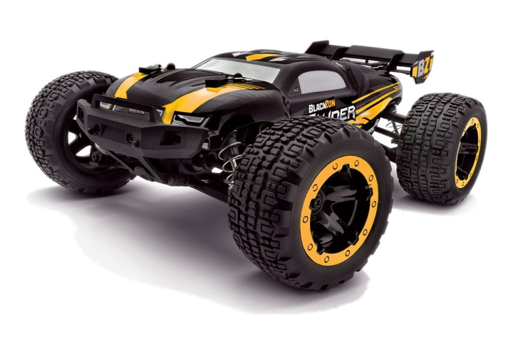Blackzon Slyder ST Turbo 1/16 4WD 2S Brushless - Gul (540219) i gruppen LEGETØJ, BØRN & BABY / Radiostyrede / Radiostyrede biler hos TP E-commerce Nordic AB (D20601)