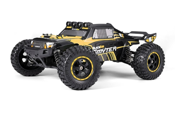 Blackzon Smyter DT 1/12 4WD elektrisk ørkenbil - gul (540226) i gruppen LEGETØJ, BØRN & BABY / Radiostyrede / Radiostyrede biler hos TP E-commerce Nordic AB (D20603)
