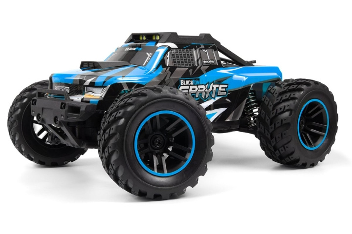 Blackzon Spryte MT 1/20 4WD elektrisk monstertruck - blå (540301) i gruppen LEGETØJ, BØRN & BABY / Radiostyrede / Radiostyrede biler hos TP E-commerce Nordic AB (D20613)
