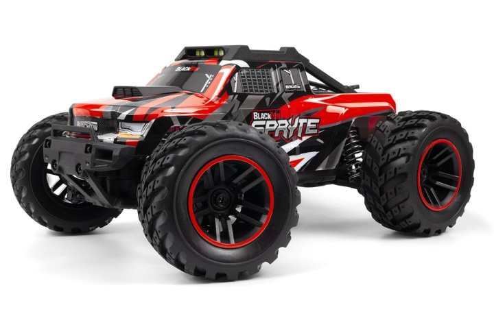 Blackzon Spryte MT 1/20 4WD elektrisk monstertruck - rød (540302) i gruppen LEGETØJ, BØRN & BABY / Radiostyrede / Radiostyrede biler hos TP E-commerce Nordic AB (D20614)