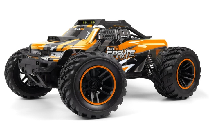 Blackzon Spryte MT 1/20 4WD elektrisk monstertruck - orange (540303) i gruppen LEGETØJ, BØRN & BABY / Radiostyrede / Radiostyrede biler hos TP E-commerce Nordic AB (D20615)