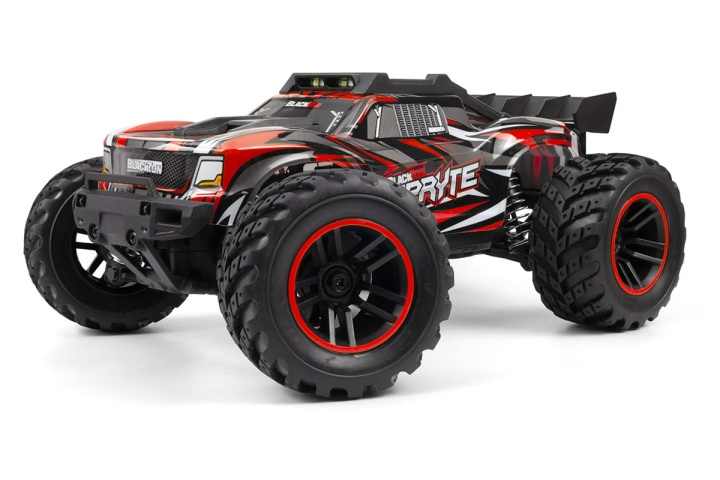 Blackzon Spryte ST 1/20 4WD elektrisk stadionlastbil - rød (540307) i gruppen LEGETØJ, BØRN & BABY / Radiostyrede / Radiostyrede biler hos TP E-commerce Nordic AB (D20618)