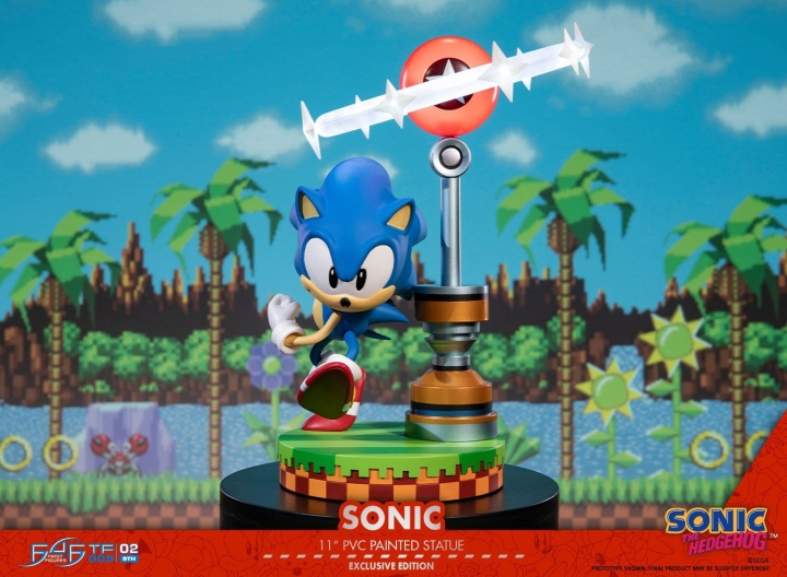 First4Figures Sonic The Hedgehog (Sonic)(Collectors) PVC /Figurer i gruppen SPORT, FRITID & HOBBY / Sjove gadgets / Samlergenstande hos TP E-commerce Nordic AB (D20662)