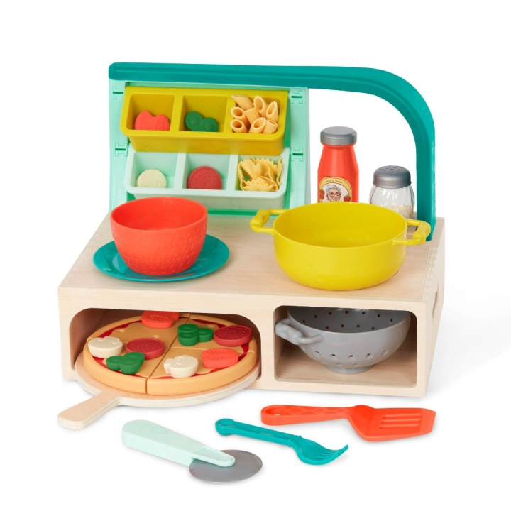 B Toys B Food Pizza & Pasta (702227) i gruppen LEGETØJ, BØRN & BABY / Legetøj / Legesæt hos TP E-commerce Nordic AB (D20663)
