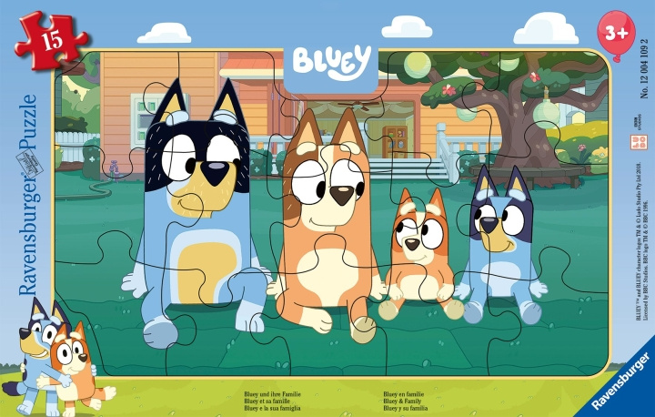 Ravensburger Bluey og hendes familie (12004109) i gruppen LEGETØJ, BØRN & BABY / Legetøj / børns puslespil hos TP E-commerce Nordic AB (D20665)