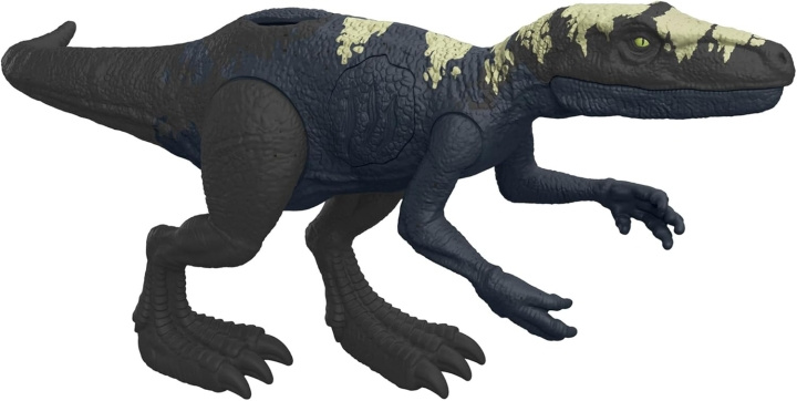 Jurassic World Stor Epic Attack Herrerasaurus m. skade, lys og lyd (HTP66) i gruppen LEGETØJ, BØRN & BABY / Legetøj / Figurer, miniaturer og tilbehør hos TP E-commerce Nordic AB (D20669)