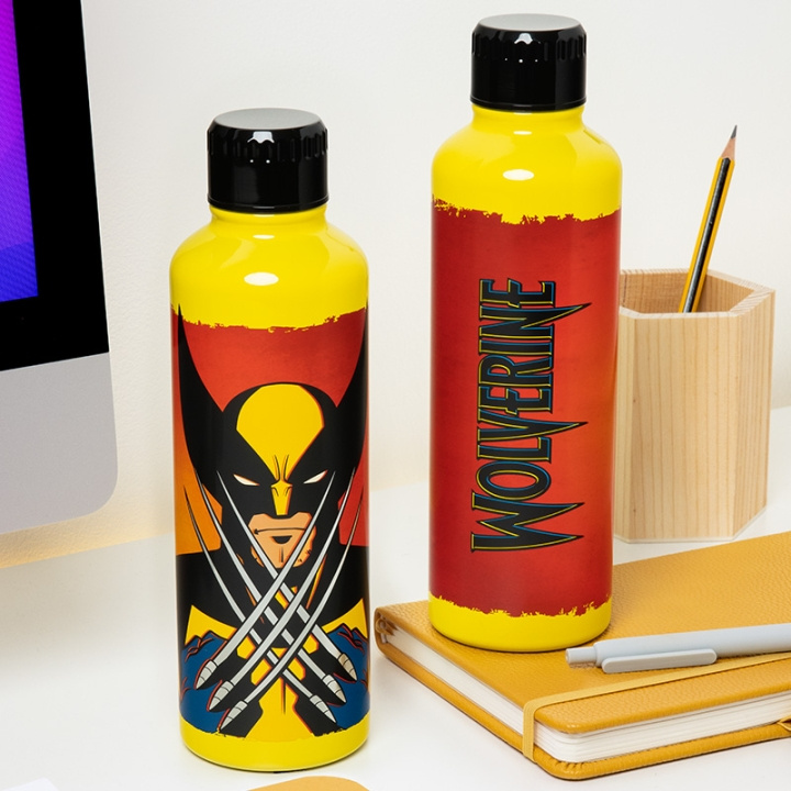 Paladone Wolverine vandflaske i metal i gruppen SPORT, FRITID & HOBBY / Sjove gadgets / Krus hos TP E-commerce Nordic AB (D20674)