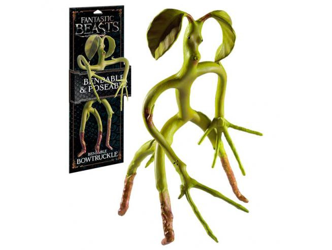 Noble Collection Bøjelig Bowtruckle - Fantastic Beasts i gruppen SPORT, FRITID & HOBBY / Sjove gadgets / Samlergenstande hos TP E-commerce Nordic AB (D20693)