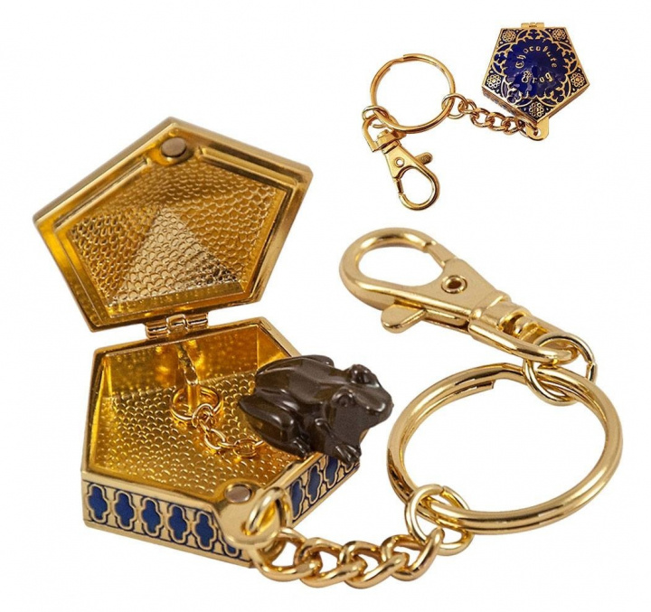 Noble Collection Harry Potter nøglering med chokoladefrø i gruppen SPORT, FRITID & HOBBY / Sjove gadgets / Samlergenstande hos TP E-commerce Nordic AB (D20696)