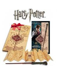 Noble Collection Harry Potter tryllestav og marodørkort - Blister i gruppen SPORT, FRITID & HOBBY / Sjove gadgets / Samlergenstande hos TP E-commerce Nordic AB (D20711)