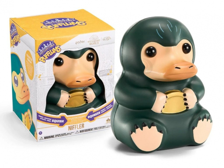 Noble Collection Niffler - Toyllectible Pufflums™ - Fantastiske skabninger i gruppen SPORT, FRITID & HOBBY / Sjove gadgets / Samlergenstande hos TP E-commerce Nordic AB (D20712)