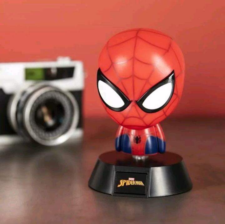 Paladone Spider-Man - Spider-Man Icon Light (PP6120SPM) i gruppen LEGETØJ, BØRN & BABY / Børneværelse / Belysning til børn / Bordlamper hos TP E-commerce Nordic AB (D20734)
