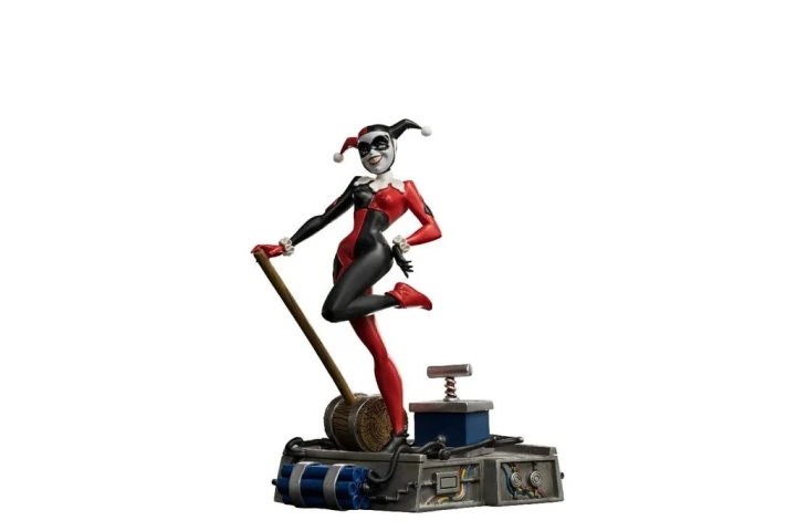 IronStudios - DC Comics Batman Animated Series: statue i kunstskala 1:10 - Harley Quinn i gruppen SPORT, FRITID & HOBBY / Sjove gadgets / Samlergenstande hos TP E-commerce Nordic AB (D20740)