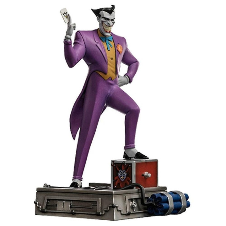 IronStudios - DC Comics Batman Animated Series: statue i kunstskala 1:10 - Jokeren i gruppen SPORT, FRITID & HOBBY / Sjove gadgets / Samlergenstande hos TP E-commerce Nordic AB (D20745)