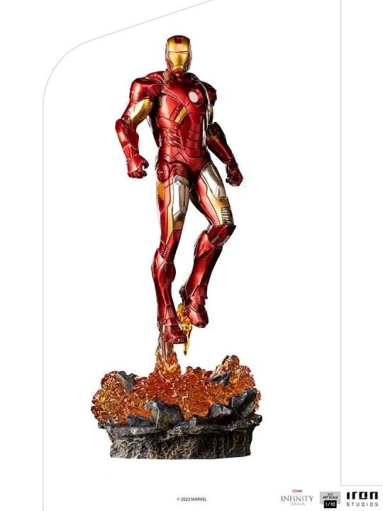 IronStudios - Marvel The Infinity Saga: Statue i kunstskala 1:10 - Iron Man i gruppen SPORT, FRITID & HOBBY / Sjove gadgets / Samlergenstande hos TP E-commerce Nordic AB (D20746)