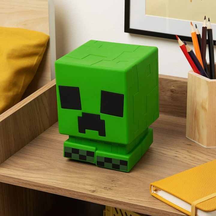 Paladone Minecraft Creeper SquishyGlo Silikone lys genopladeligt i gruppen LEGETØJ, BØRN & BABY / Børneværelse / Belysning til børn / Bordlamper hos TP E-commerce Nordic AB (D20759)