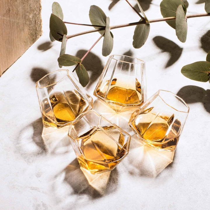 Mad Monkey Diamant-shotglas - sæt med 4 stk i gruppen SPORT, FRITID & HOBBY / Sjove gadgets / Sjove gadgets hos TP E-commerce Nordic AB (D20791)