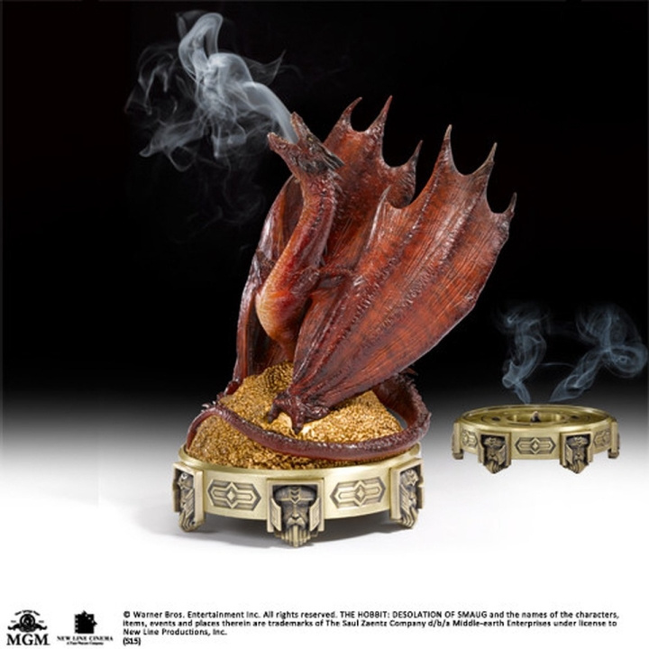 Noble Collection Smaug røgelsesbrænder i gruppen SPORT, FRITID & HOBBY / Sjove gadgets / Samlergenstande hos TP E-commerce Nordic AB (D20808)