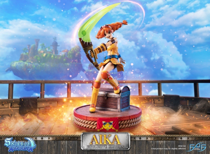 First4Figures Skies Of Arcadia (Aika) RESIN Statue i gruppen SPORT, FRITID & HOBBY / Sjove gadgets / Samlergenstande hos TP E-commerce Nordic AB (D20825)