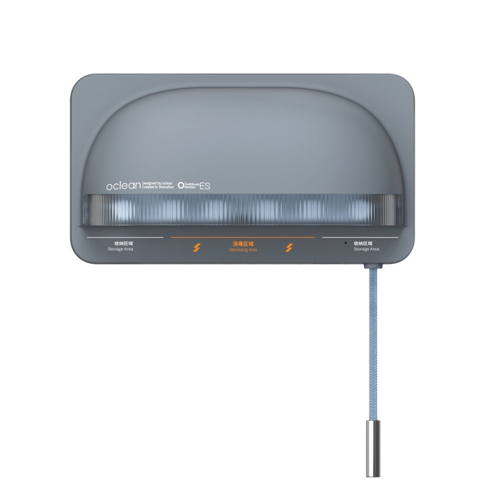 Oclean Tandbørste-sterilisator S1 UV-C Grå i gruppen SKØNHED & HELSE / Oral pleje / Tilbehør til elektriske tandbørster hos TP E-commerce Nordic AB (D20875)