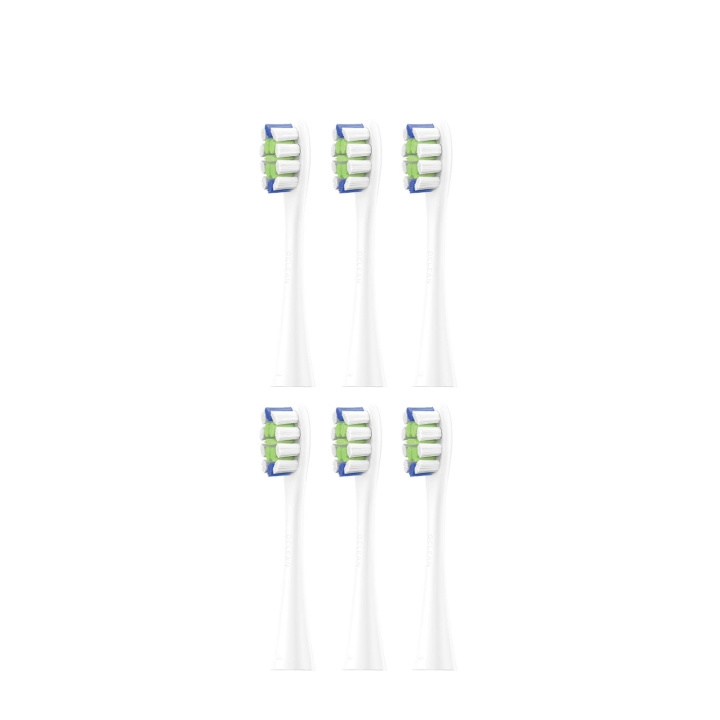 Oclean Børstehoved Professional Clean 6-Pak Hvid i gruppen SKØNHED & HELSE / Oral pleje / Tilbehør til elektriske tandbørster hos TP E-commerce Nordic AB (D20876)